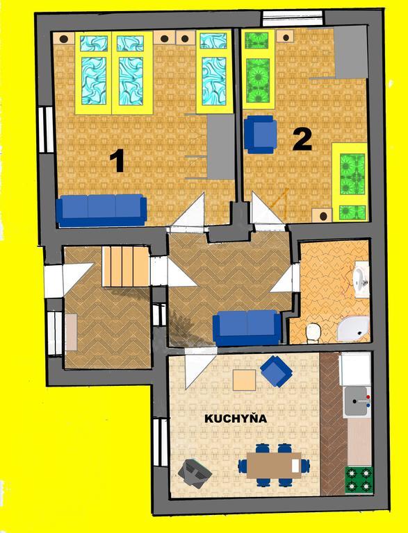 Apartman U Benkov Лучки Номер фото